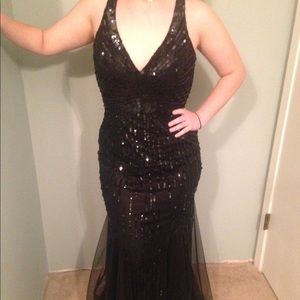 Black Primavera Gown